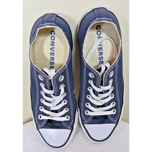 Converse CTAS Low Top Canvas Sneakers Navy Blue Women’s 7/Men’s 5